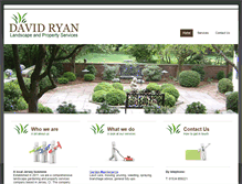 Tablet Screenshot of davidryanlandscapes.com